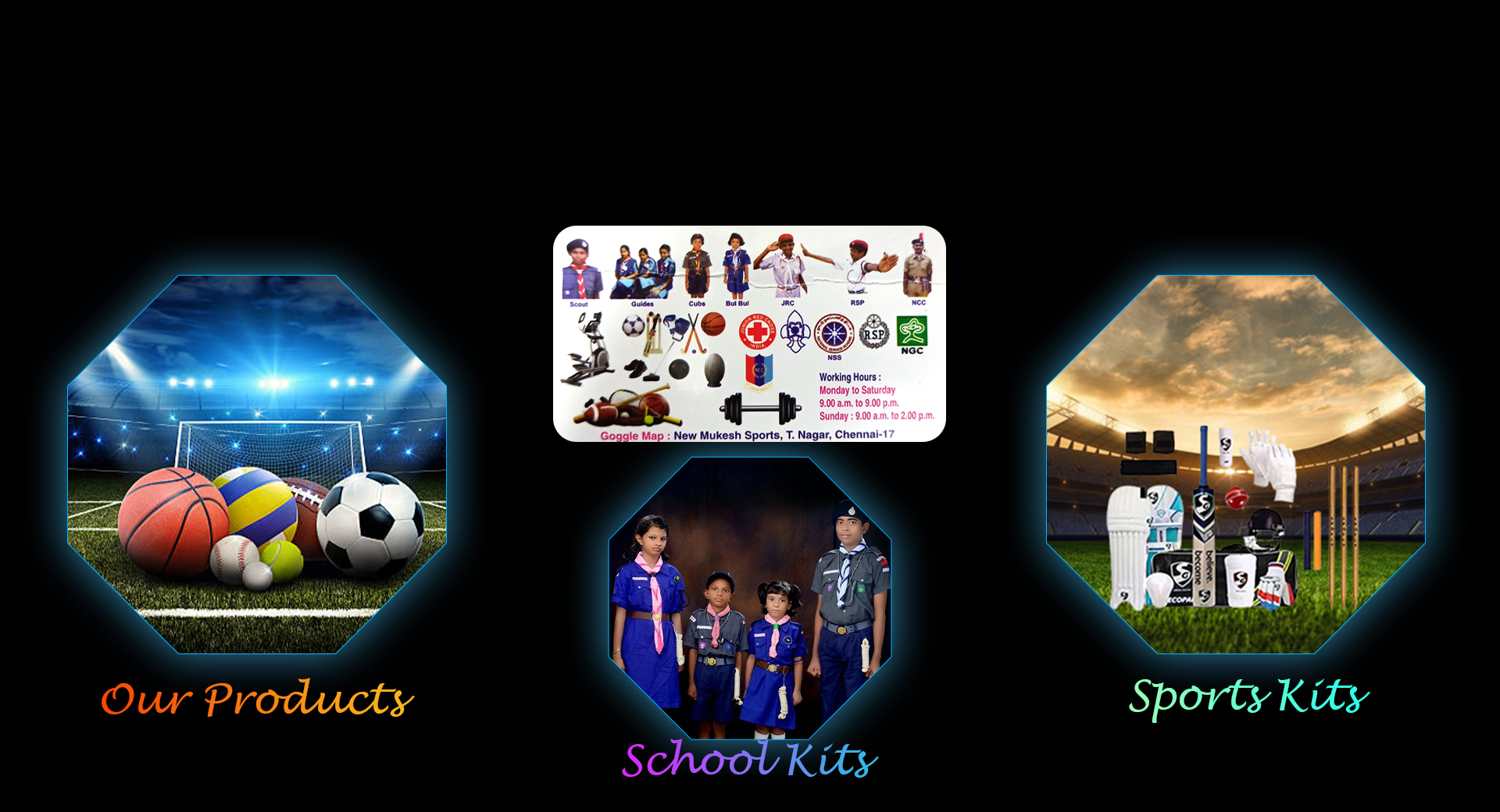 New Mukesh Sports Sports Goods Store in T Nagar Chennai