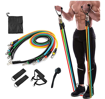 Resistance Tubes Fitness Equipment at New Mukesh Sports Chennai